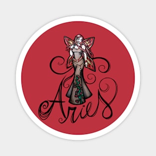 Aries Fairy Magnet